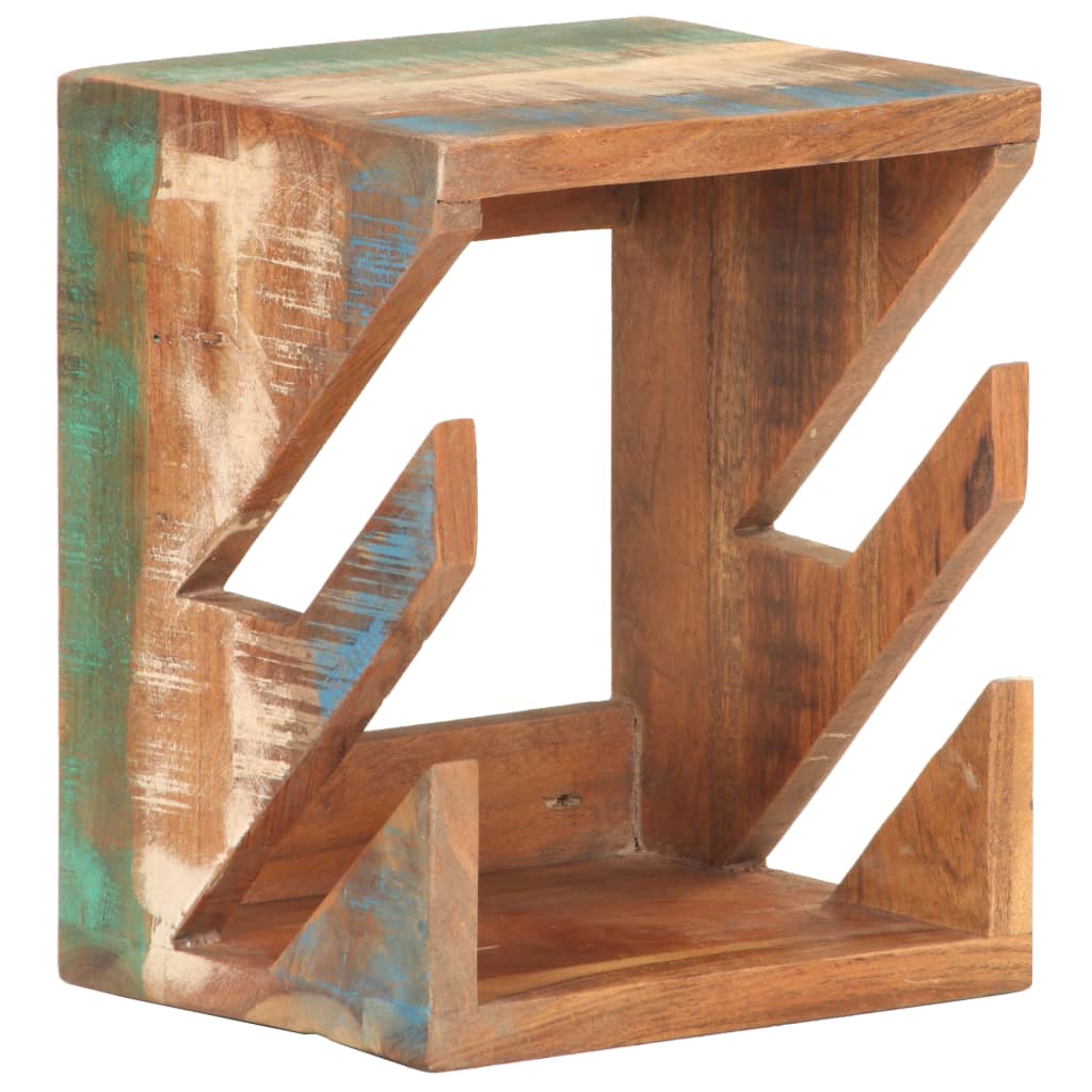 Supporto Skateboard da Parete 25x20x30 cm in Legno di Recupero | homemem39