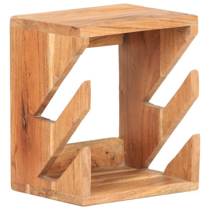 Supporto Skateboard da Parete 25x20x30 cm in Legno di Acacia | homemem39