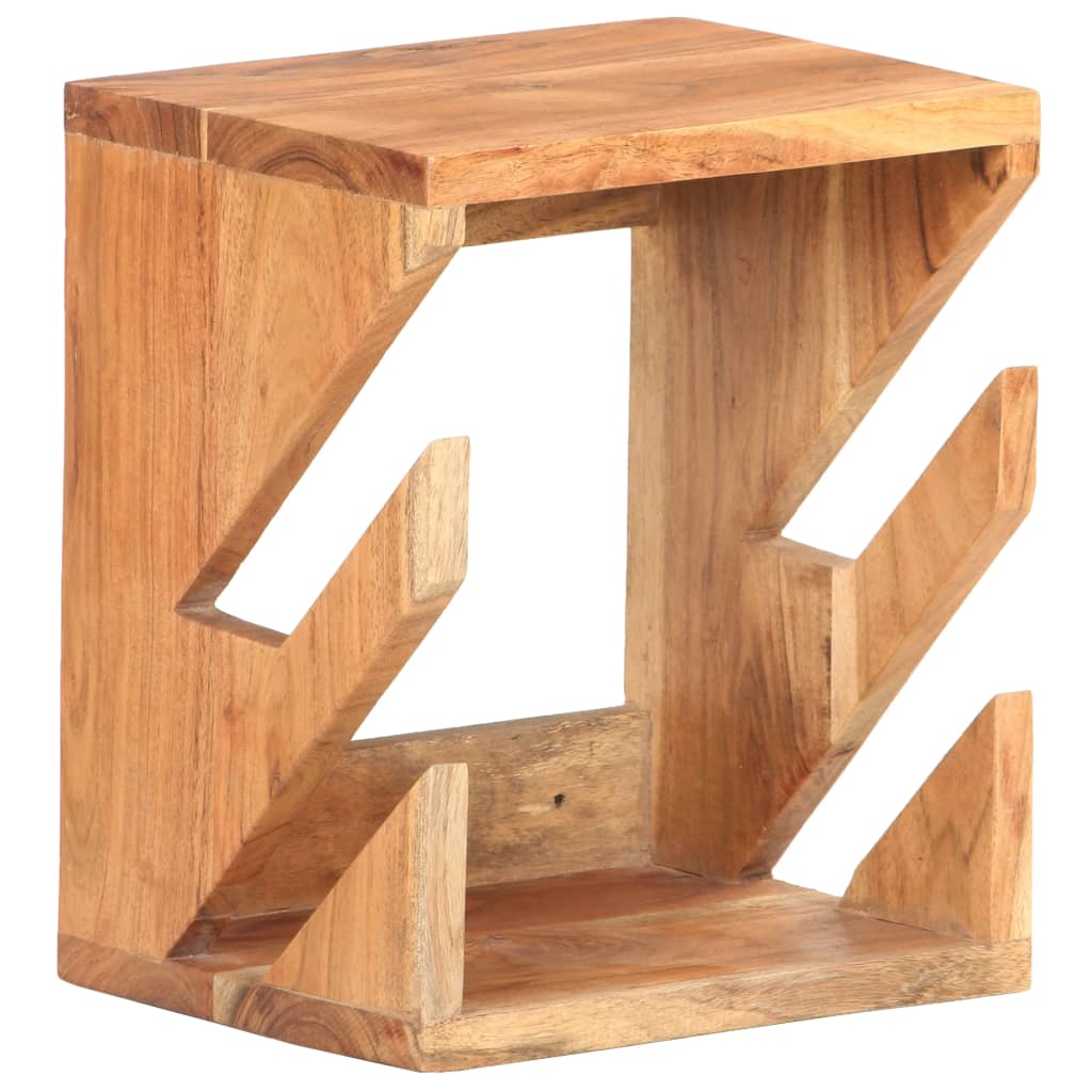 Supporto Skateboard da Parete 25x20x30 cm in Legno di Acacia | homemem39