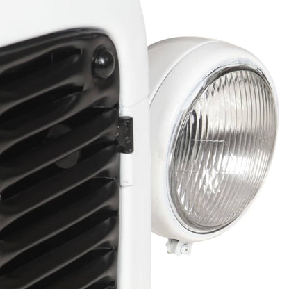 Cantinetta per Vini a Trattore Bianca 49x31x172 cm Mango Grezzo - homemem39