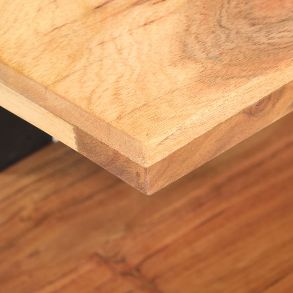 Comodino 50x40x40 cm in Legno Massello di Acacia - homemem39