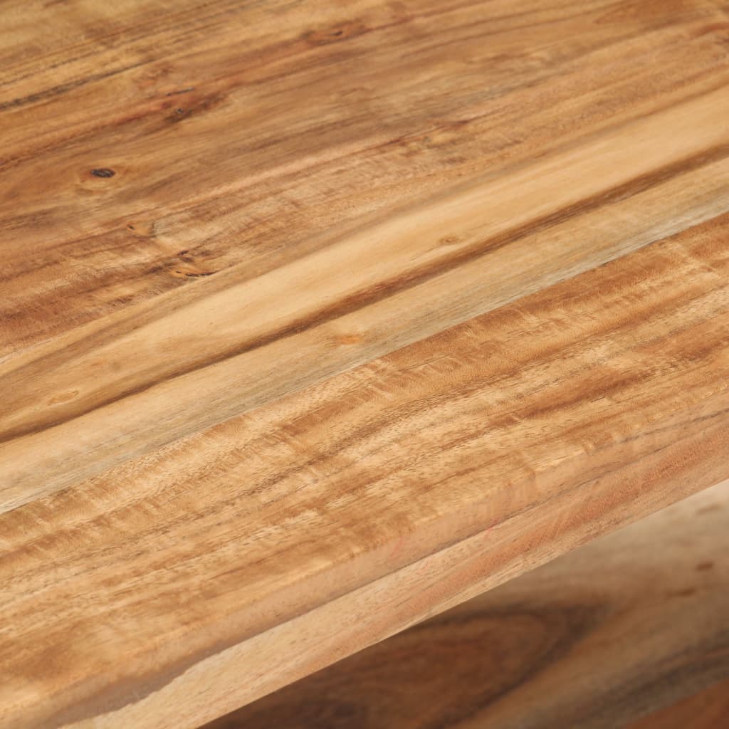 Mobile Porta TV 90x40x40 cm in Legno Massello di Acacia - homemem39