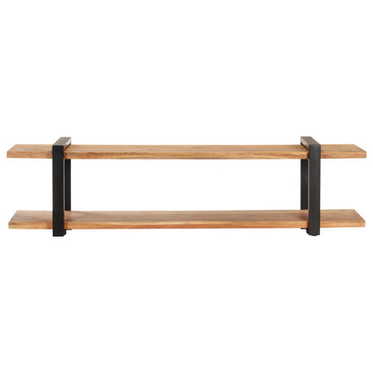 Mobile Porta TV 160x40x40 cm in Legno Massello di Acacia - homemem39