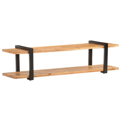 Mobile Porta TV 160x40x40 cm in Legno Massello di Acacia - homemem39