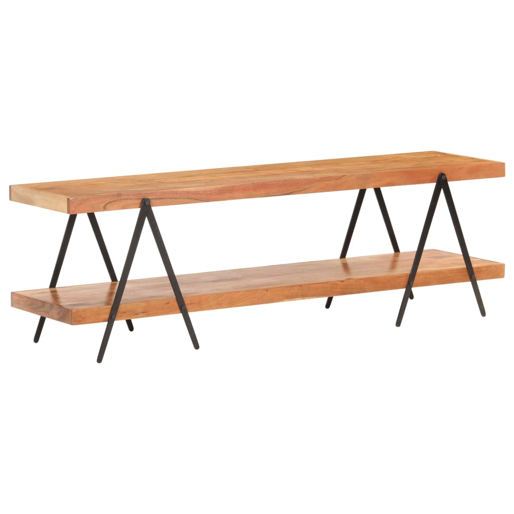 Mobile Porta TV 160x40x50 cm in Legno Massello di Acacia - homemem39