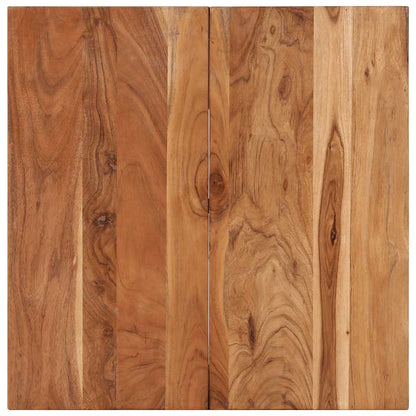 Tavolino da Salotto 68x68x41 cm in Legno Massello di Acacia | homemem39