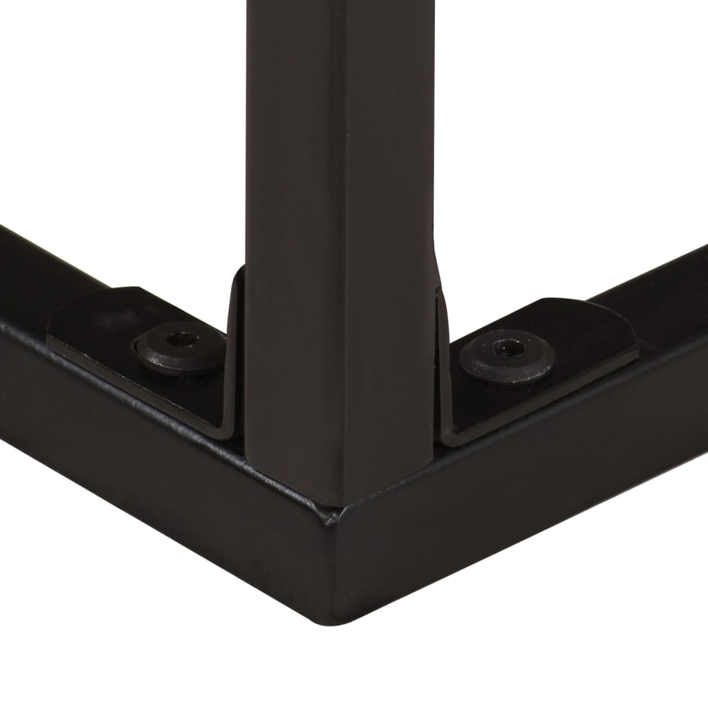 Tavolo Consolle 120x30x75 cm in Legno Massello di Acacia | homemem39