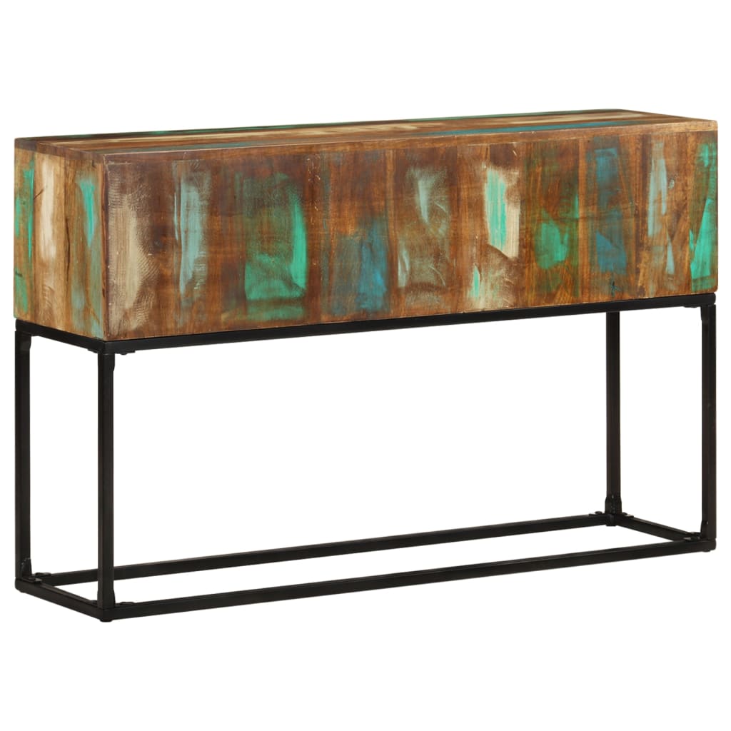 Tavolo Consolle 120x30x75 cm in Legno Massello di Recupero | homemem39