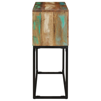 Tavolo Consolle 120x30x75 cm in Legno Massello di Recupero | homemem39