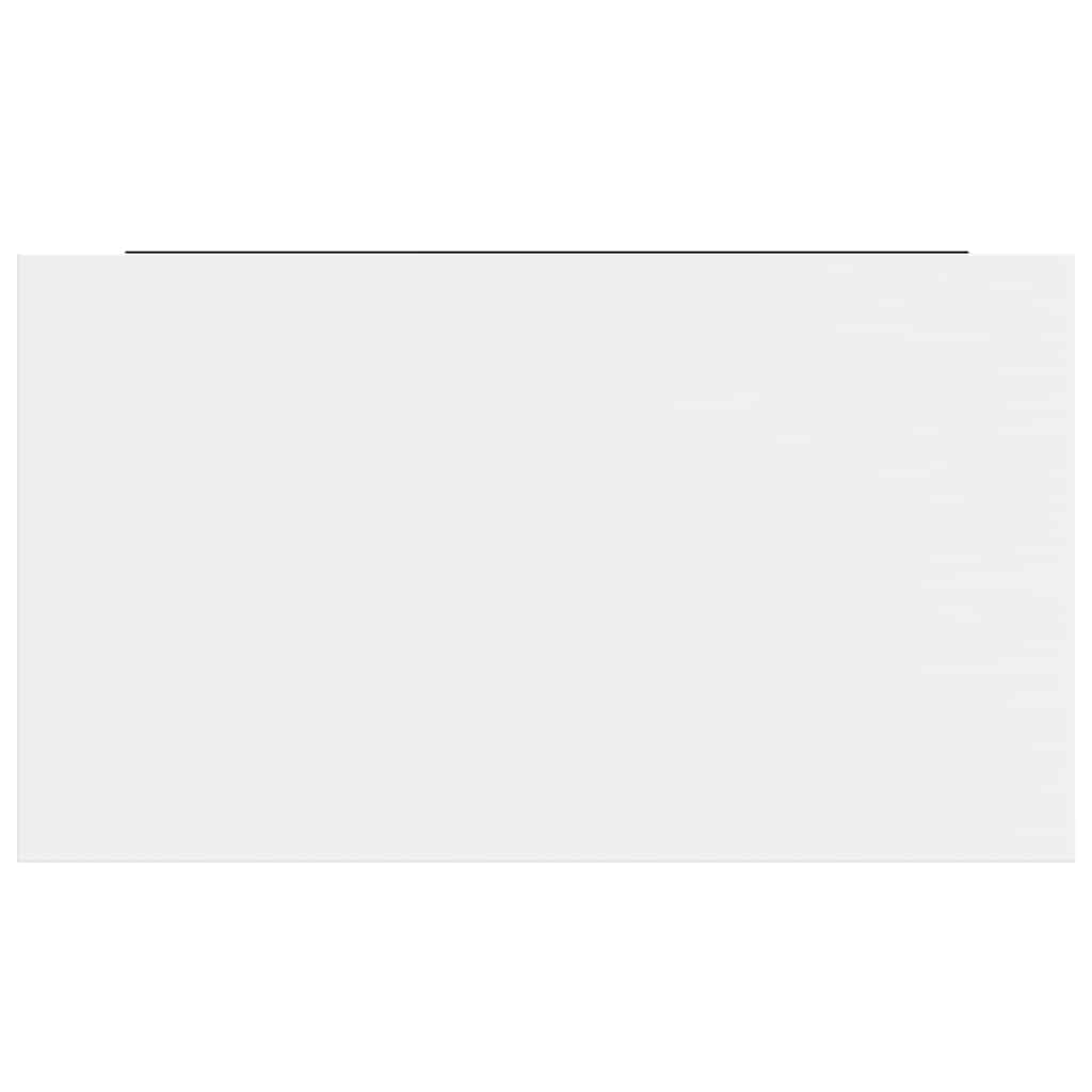 Scaffali a Parete 4 pz Bianco Lucido 40x23,5x3,8 cm in MDF | homemem39