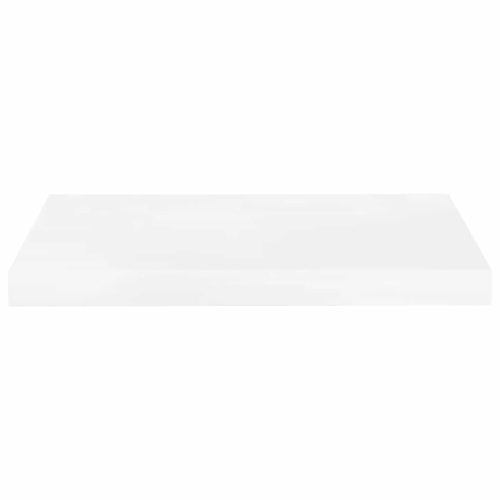 Scaffali a Parete 4 pz Bianco Lucido 50x23,5x3,8 cm in MDF | homemem39