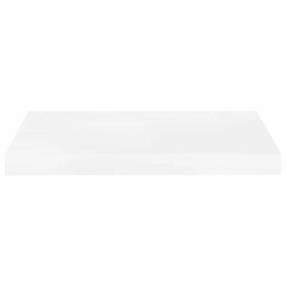 Scaffali a Parete 4 pz Bianco Lucido 50x23,5x3,8 cm in MDF | homemem39