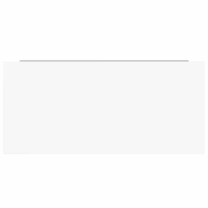 Scaffali a Parete 4 pz Bianco Lucido 50x23,5x3,8 cm in MDF | homemem39