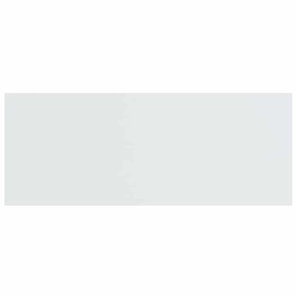 Scaffali a Parete 2 pz Bianco Lucido 60x23,5x3,8 cm in MDF | homemem39