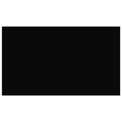Scaffale a Parete Nero Lucido 40x23,5x3,8 cm in MDF | homemem39