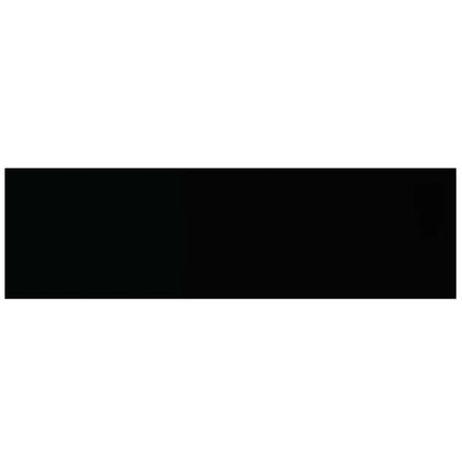 Scaffale a Parete Nero Lucido 80x23,5x3,8 cm in MDF | homemem39