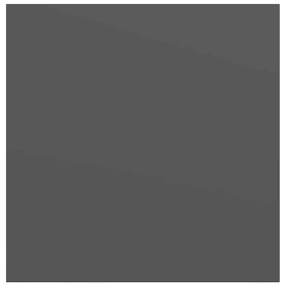 Scaffali a Parete 4 pz Grigio Lucido 23x23,5x3,8 cm in MDF | homemem39