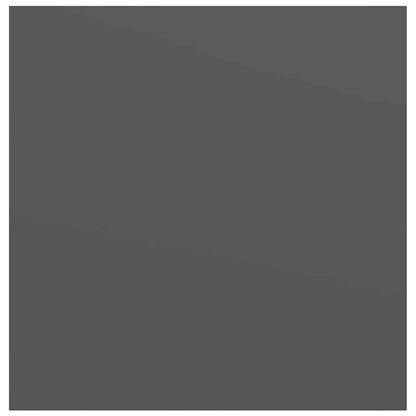 Scaffali a Parete 4 pz Grigio Lucido 23x23,5x3,8 cm in MDF