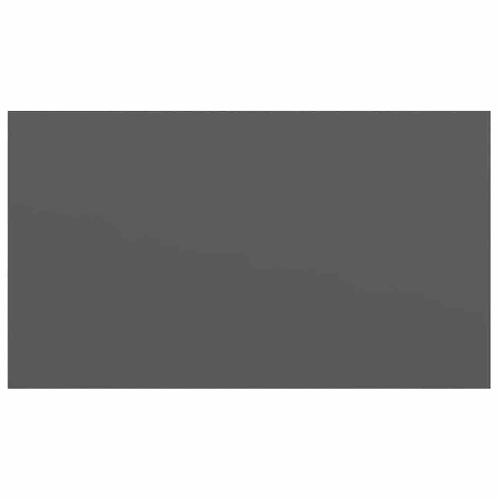 Scaffale a Parete Grigio Lucido 40x23,5x3,8 cm in MDF | homemem39