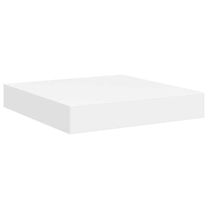 Scaffale a Parete Bianchi 23x23,5x3,8 cm in MDF