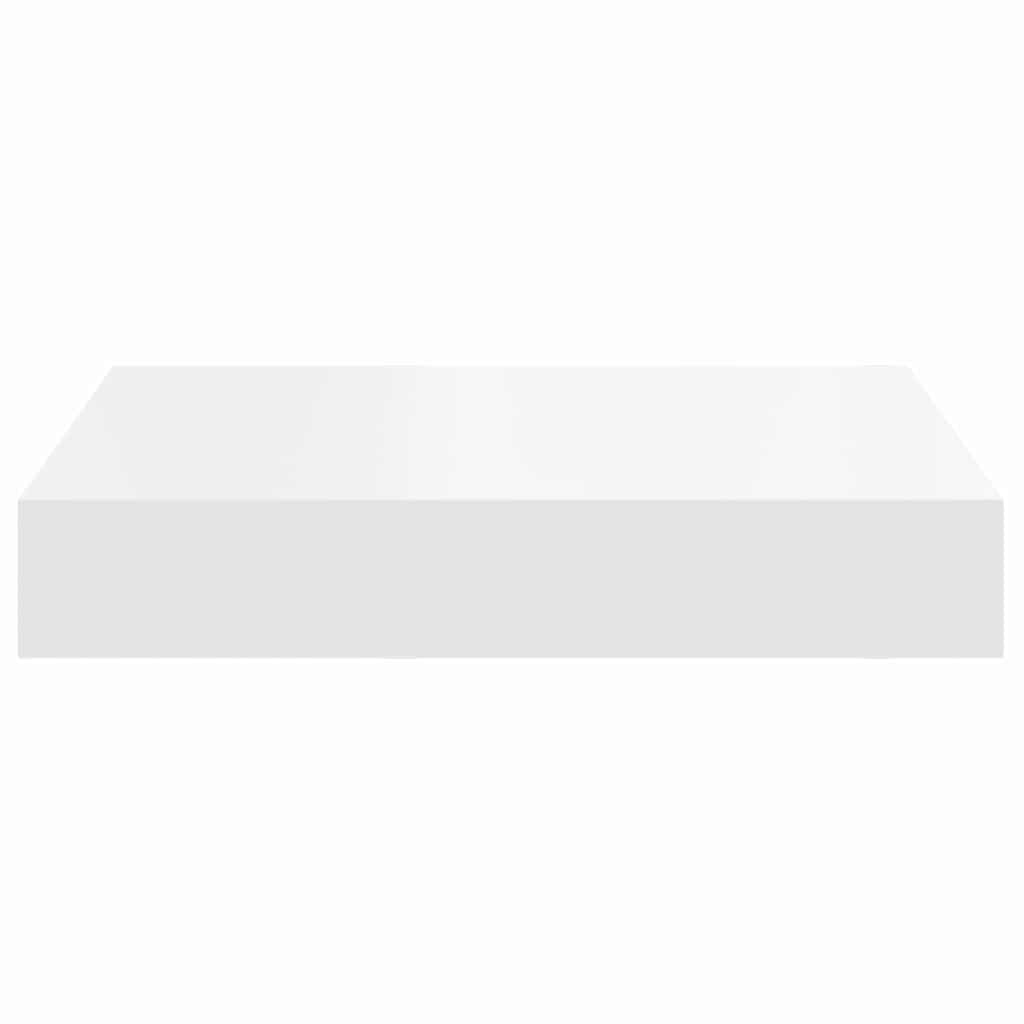 Scaffale a Parete Bianchi 23x23,5x3,8 cm in MDF
