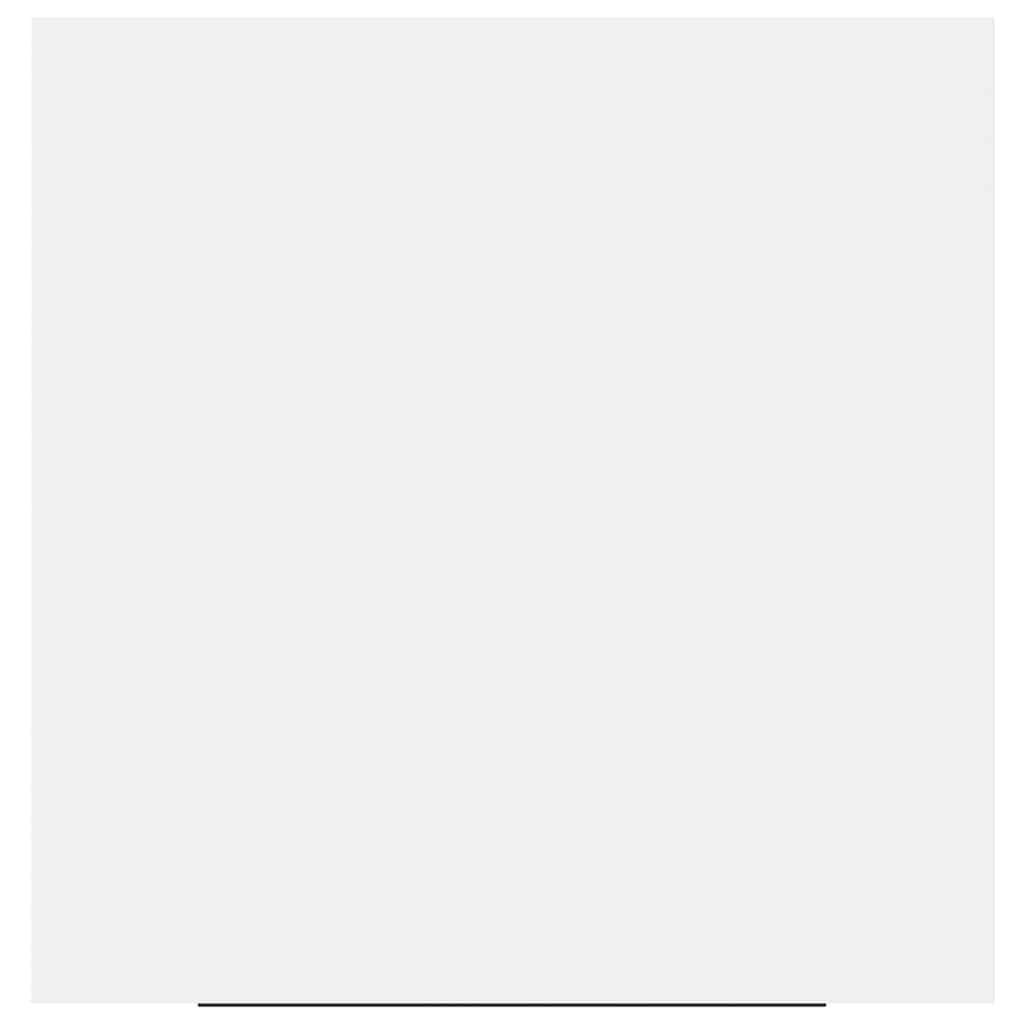 Scaffale a Parete Bianchi 23x23,5x3,8 cm in MDF | homemem39