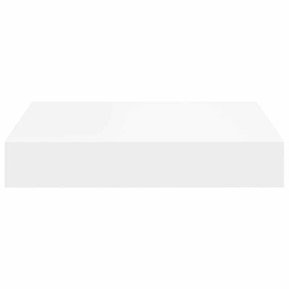 Scaffali a Parete 2 pz Bianchi 23x23,5x3,8 cm in MDF | homemem39