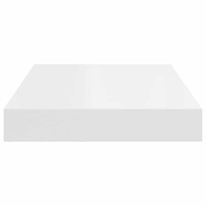 Scaffale a Parete Bianco 40x23,5x3,8 cm in MDF