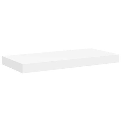Scaffale a Parete Bianco 50x23,5x3,8 cm in MDF