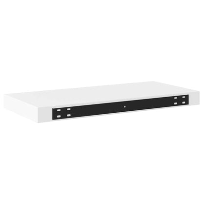 Scaffale a Parete Bianco 50x23,5x3,8 cm in MDF | homemem39