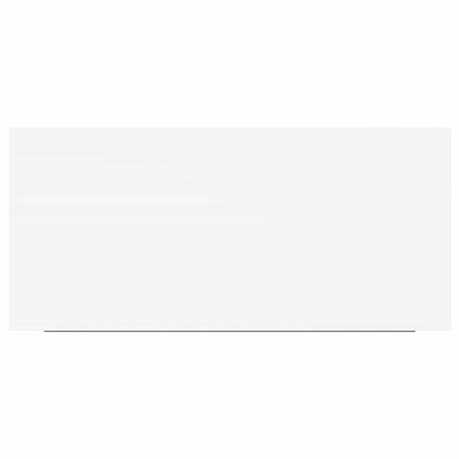 Scaffali a Parete 2 pz Bianchi 50x23,5x3,8 cm in MDF | homemem39