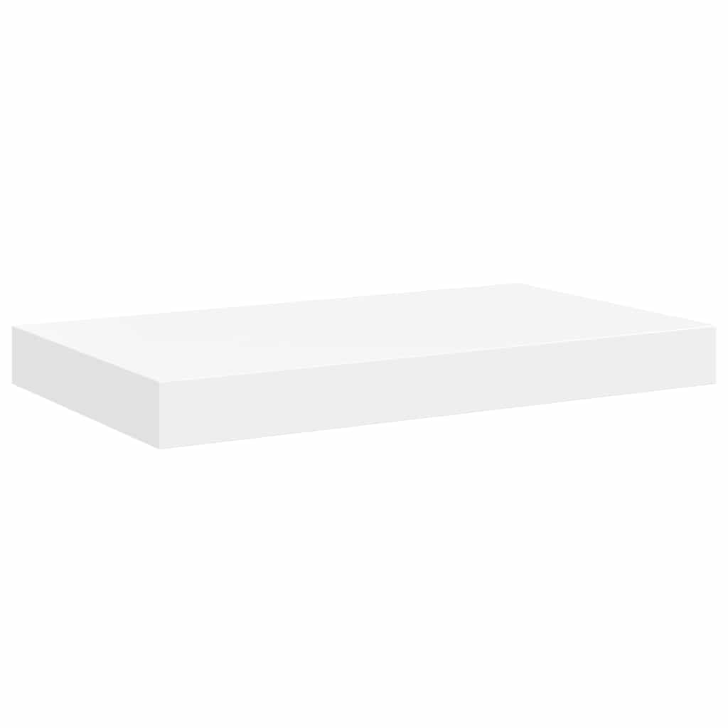 Scaffali a Parete 4 pz Bianchi 50x23,5x3,8 cm in MDF | homemem39