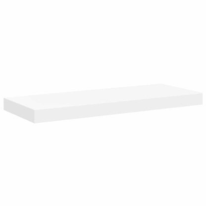 Scaffale a Parete Bianco 60x23,5x3,8 cm in MDF
