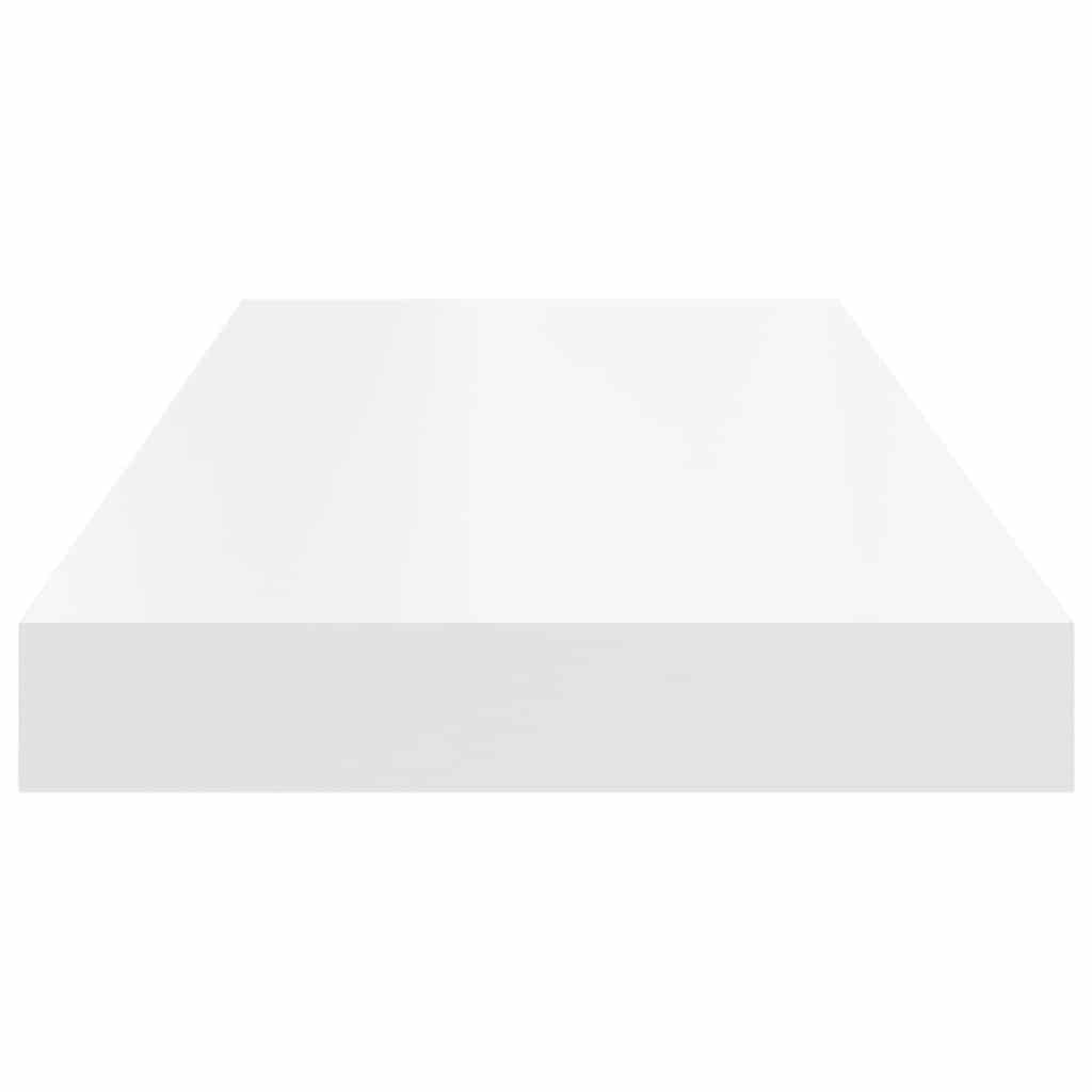 Scaffale a Parete Bianco 60x23,5x3,8 cm in MDF | homemem39