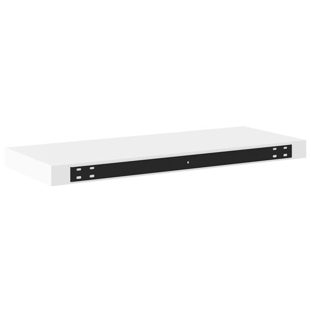 Scaffale a Parete Bianco 60x23,5x3,8 cm in MDF | homemem39