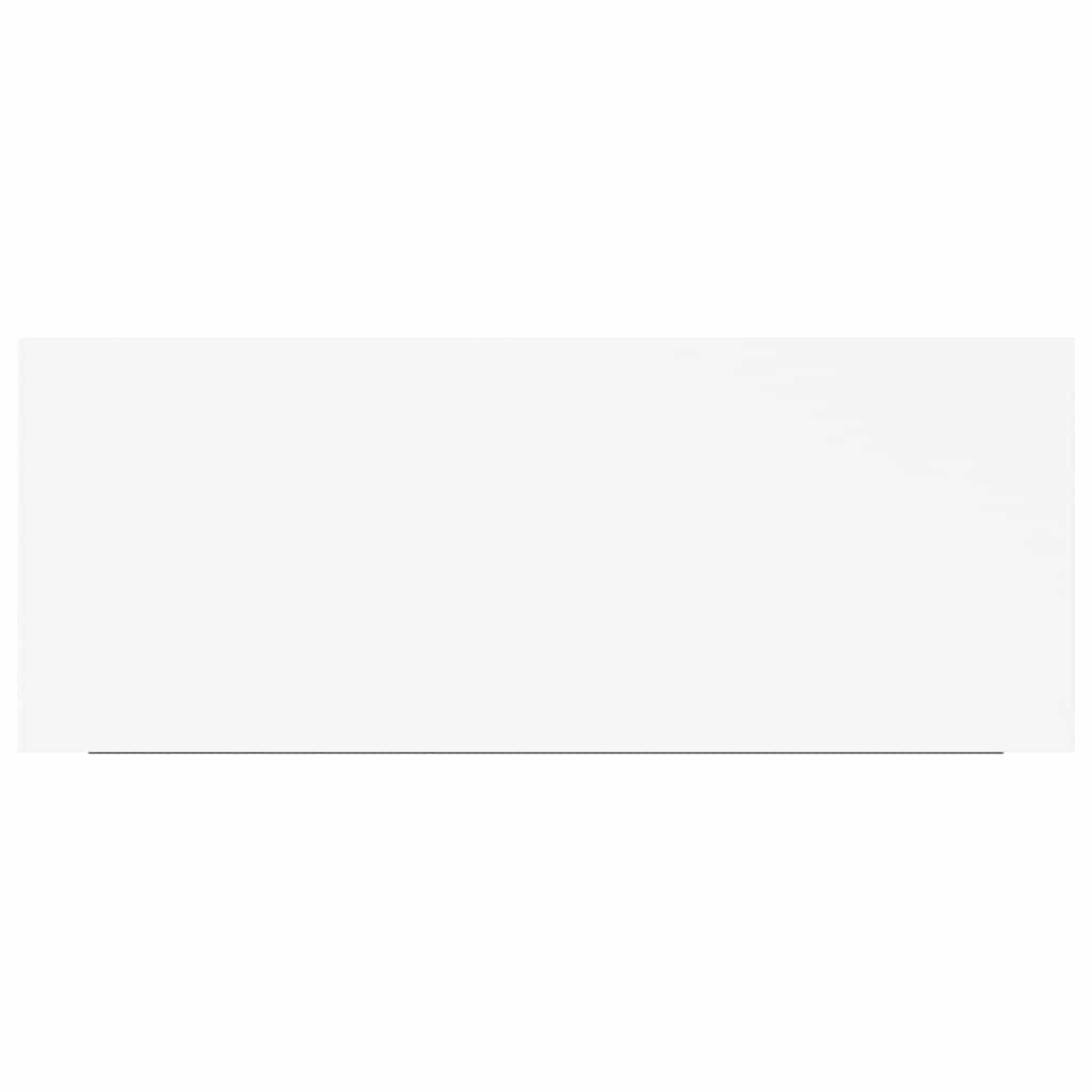 Scaffale a Parete Bianco 60x23,5x3,8 cm in MDF | homemem39