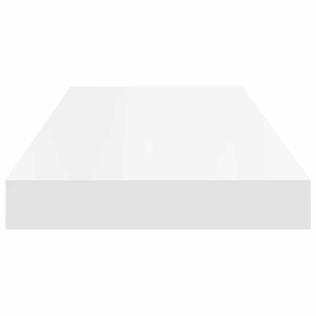 Scaffali a Parete 4 pz Bianchi 60x23,5x3,8 cm in MDF | homemem39