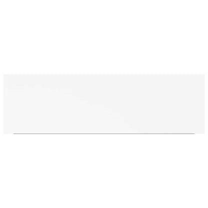Scaffale a Parete Bianco 80x23,5x3,8 cm in MDF | homemem39