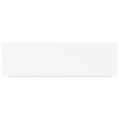 Scaffali a Parete 2 pz Bianchi 80x23,5x3,8 cm in MDF | homemem39