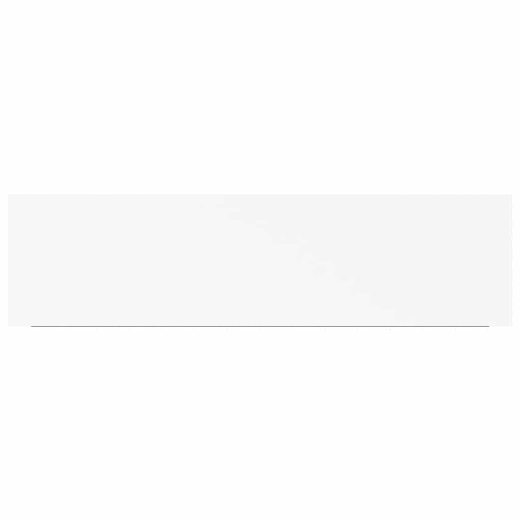 Scaffale a Parete Bianco 90x23,5x3,8 cm in MDF | homemem39