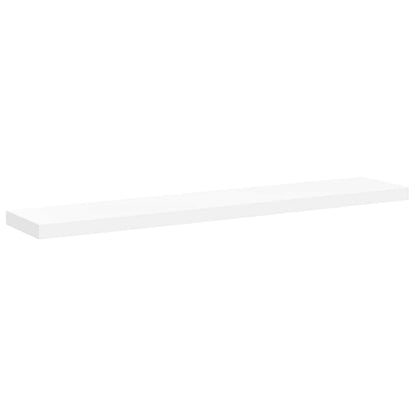 Scaffale a Parete Bianco 120x23,5x3,8 cm in MDF | homemem39