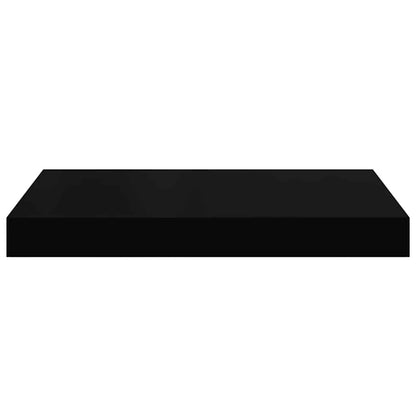 Scaffali a Parete 4 pz Neri 40x23,5x3,8 cm in MDF | homemem39
