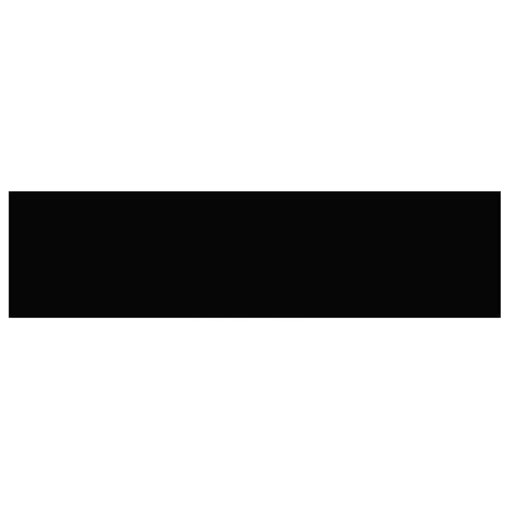 Scaffali a Parete 2 pz Neri 90x23,5x3,8 cm in MDF | homemem39
