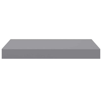 Scaffali a Parete 4 pz Grigi 40x23,5x3,8 cm in MDF | homemem39