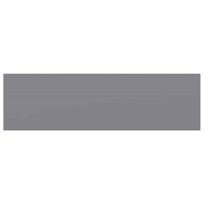 Scaffali a Parete 4 pz Grigi 80x23,5x3,8 cm in MDF | homemem39