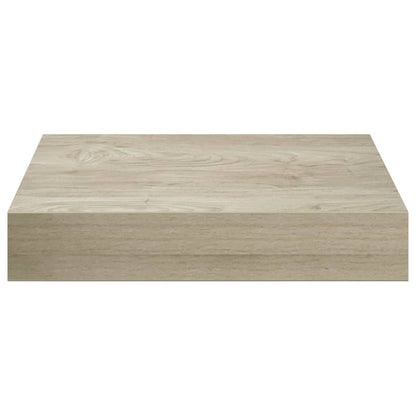 Scaffali a Parete 4 pz Rovere 23x23,5x3,8 cm in MDF | homemem39
