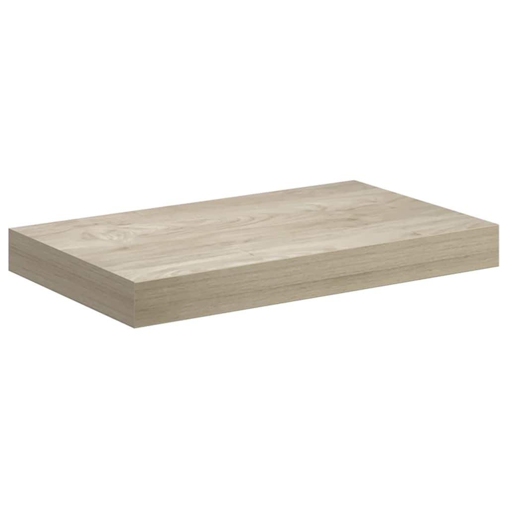 Scaffale a Parete Rovere 40x23,5x3,8 cm in MDF | homemem39