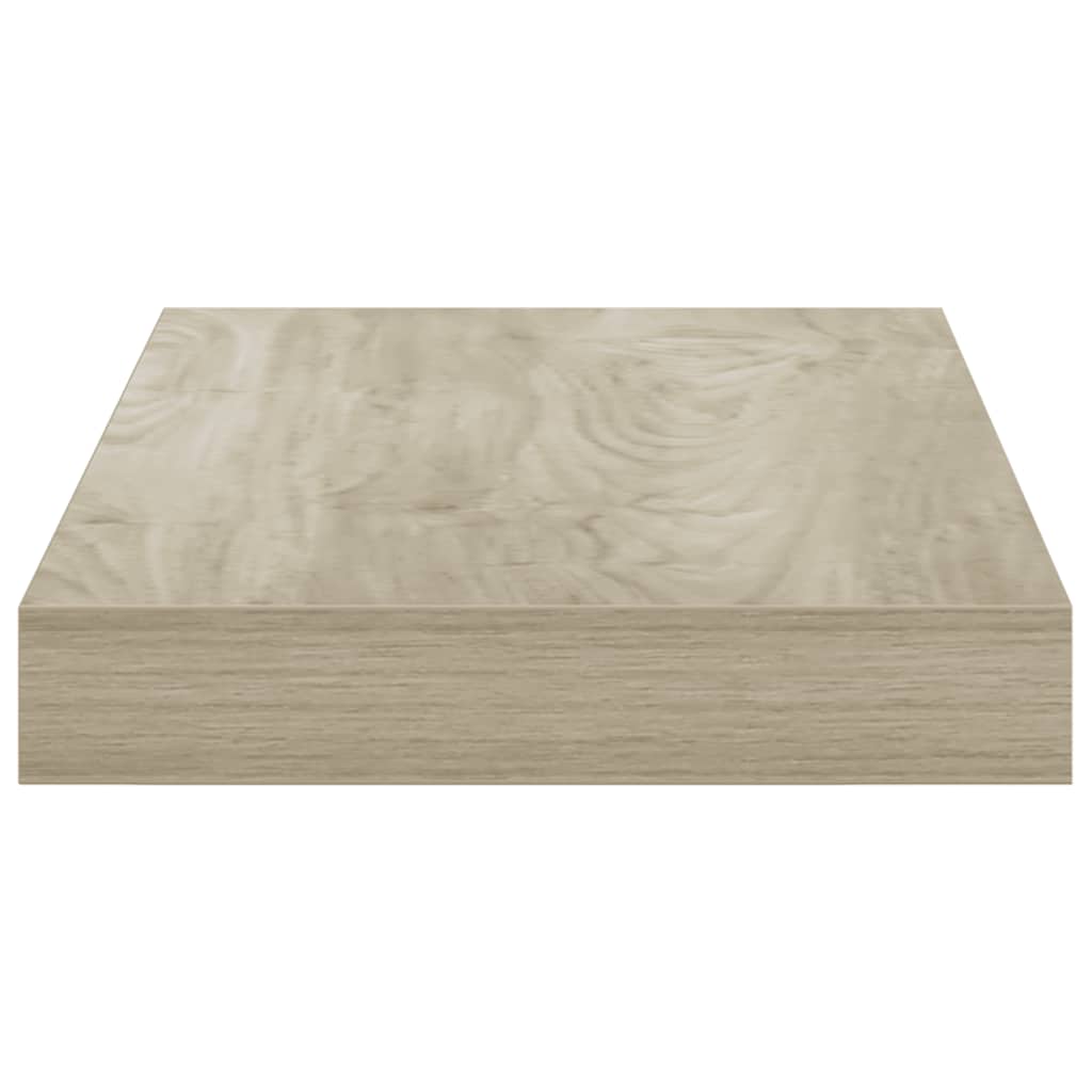Scaffali a Parete 2 pz Rovere 40x23,5x3,8 cm in MDF | homemem39