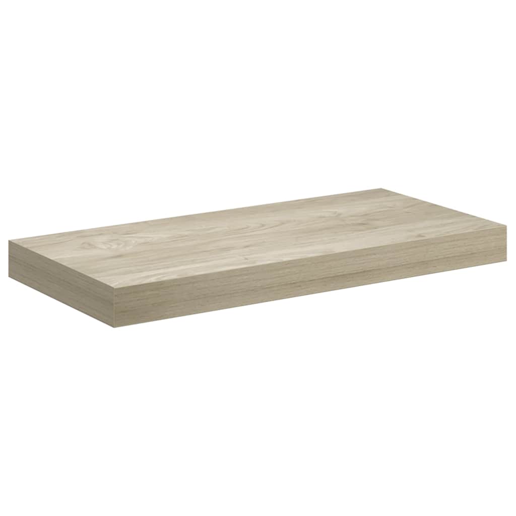 Scaffale a Parete Rovere 40x23,5x3,8 cm in MDF | homemem39