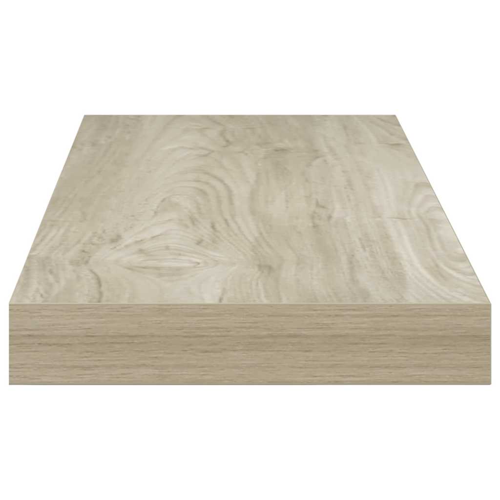 Scaffali a Parete 4 pz Rovere 60x23,5x3,8 cm in MDF